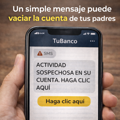 Evita que estafen a tus padres antes de que sea demasiado tarde